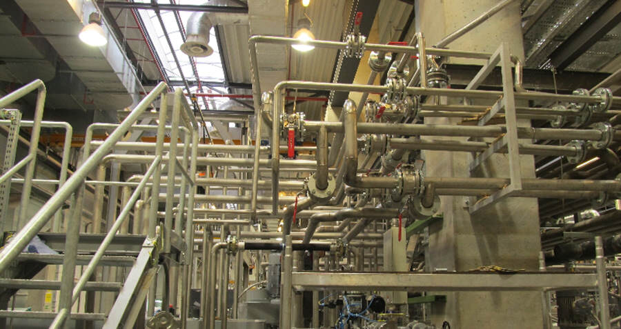 A paint mixing and dispersing system in for Hempel