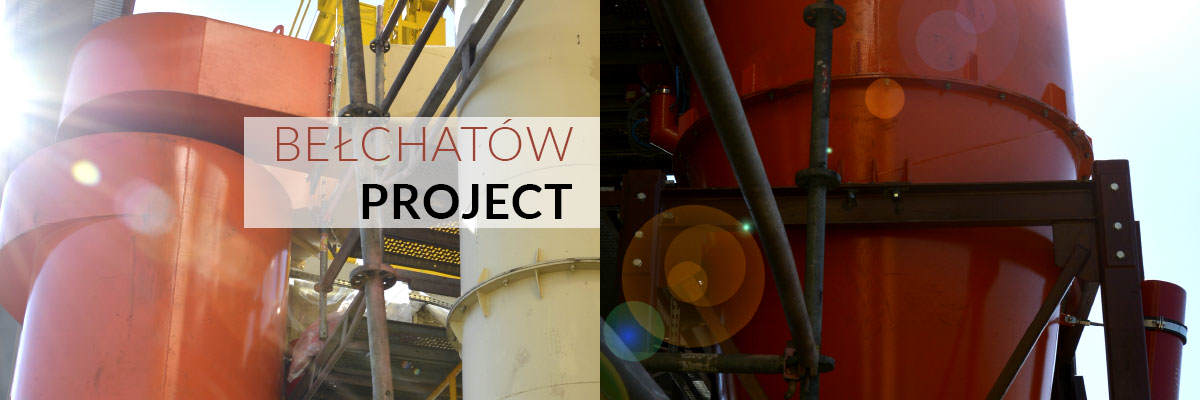 Belchatow Project - battery of cyclones – turn-key supply