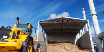Modernisation of the biomass feeding system and installation of a dust extraction system