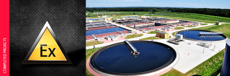 Explosion safety audit of the sewage sludge drying, transport and storage divisions