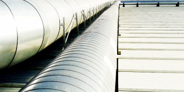 Design and production of ventilation systems for a plant producing bathroom fittings and sanitary equipment