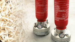 Supply of HRD suppression systems for the protection of a fibreboard forming plant