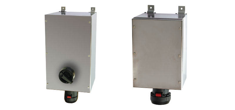 GHG 51 Ex-Wall Sockets with Stainless Steel Enclosure