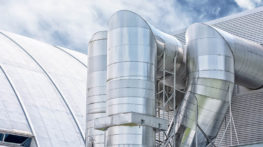 Delivery and installation of chimney and extraction systems