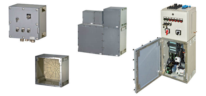 Ex-d Enclosures and Distributions GHG 64