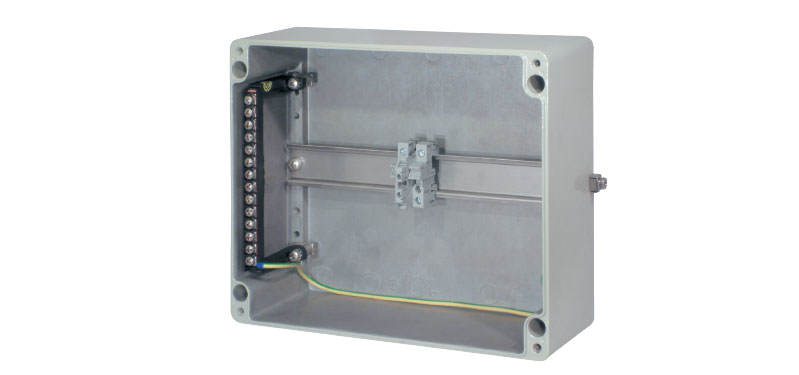 Universal Terminal Boxes Ex-e/Ex-i Technology Light alloy metal design for Zone 1, 2, 21 and 22