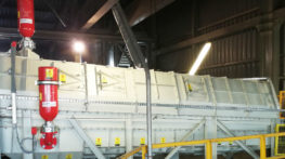 Explosion protection of technological equipment in a coal mill