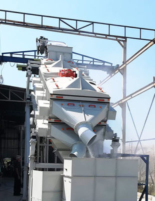 Screening machines for fine-grained products and medium-grained products Screening machines for fine-grained products and medium-grained products
