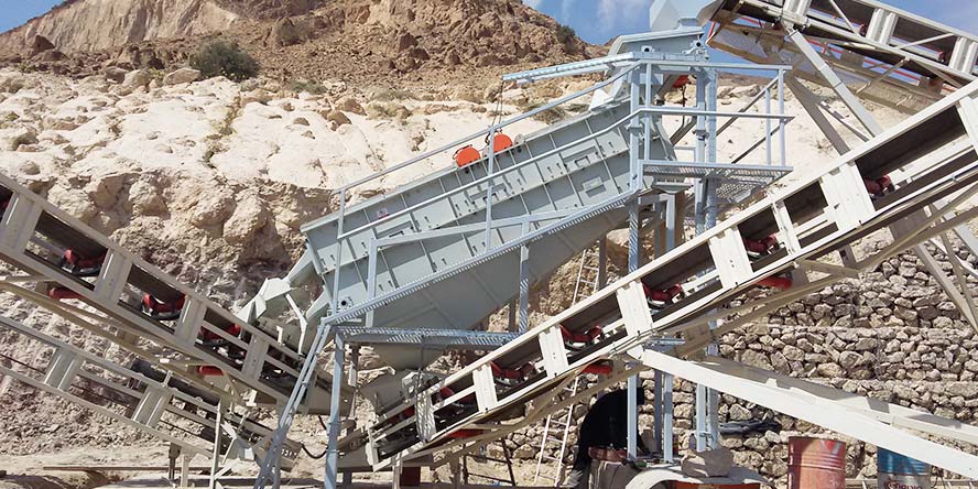 Screening of mineral aggregates
