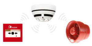 wireless fire detector