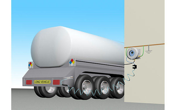 Earth-Rite RTR road tanker earthing control system