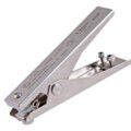 Simple earthing clamps for single- and two-core cables