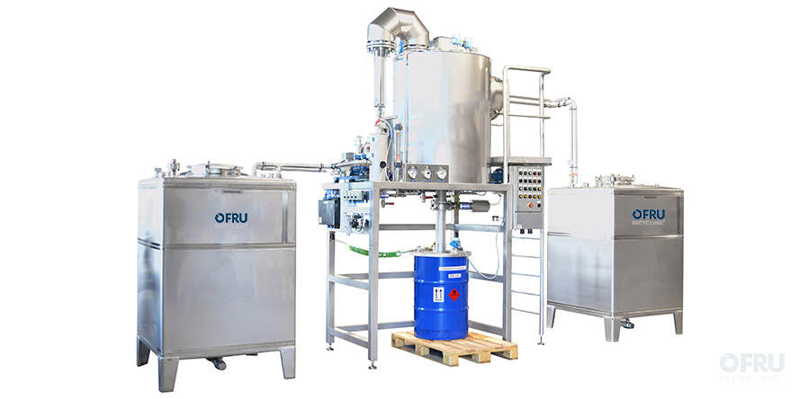 Solvent vacuum distiller – ASC