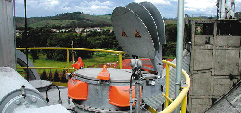 TT‑Uni‑K round explosion relief dampers