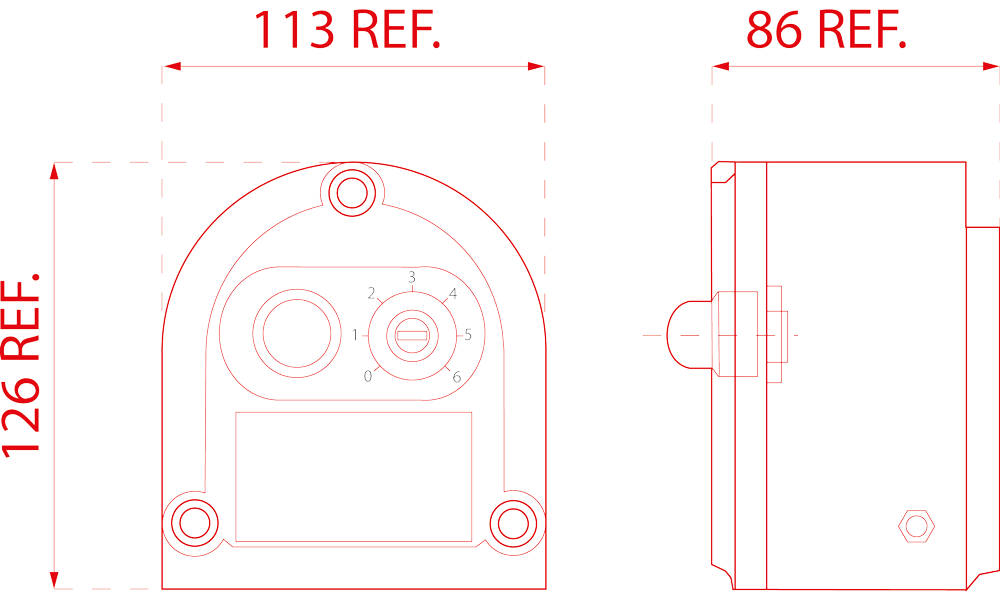 Universal thermostat control | ATEX gas / dust zones | AFT type