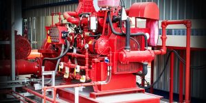 Diesel pump for a fire extinguishing system