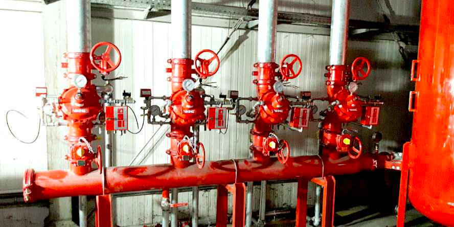 Foam extinguishing system