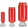 Explosion Suppression HRD-E type extinguishing cylinders