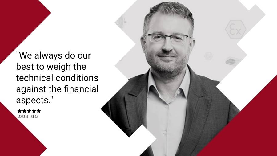 "We always do our best to weigh the technical conditions against the financial aspects." - Freza