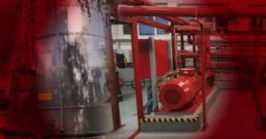 FIRE WATER PUMPING STATIONS AND RESERVOIRS for power plant