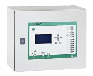 Spark detection and extinguishing system control panel