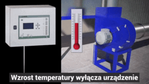 Turning off the device when the temperature rises excessively
