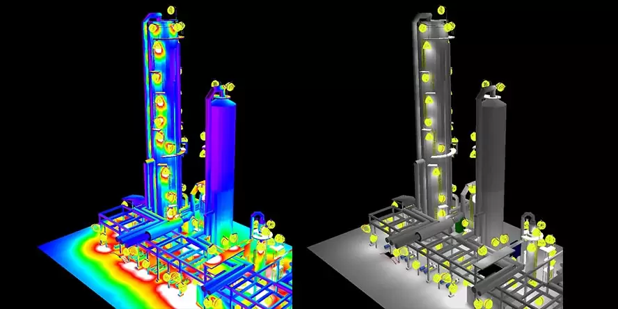 Industrial lighting design ATEX