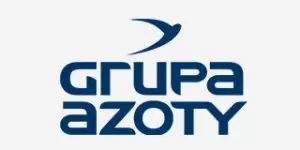 Lighting installation for GRUPA AZOTY logo