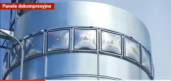 Decompression panels in construction