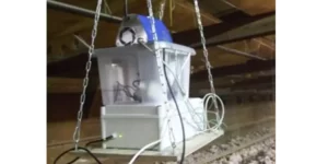 dust sensor on poultry farm.