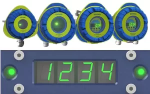 dust sensors LED signaling of dust concentration