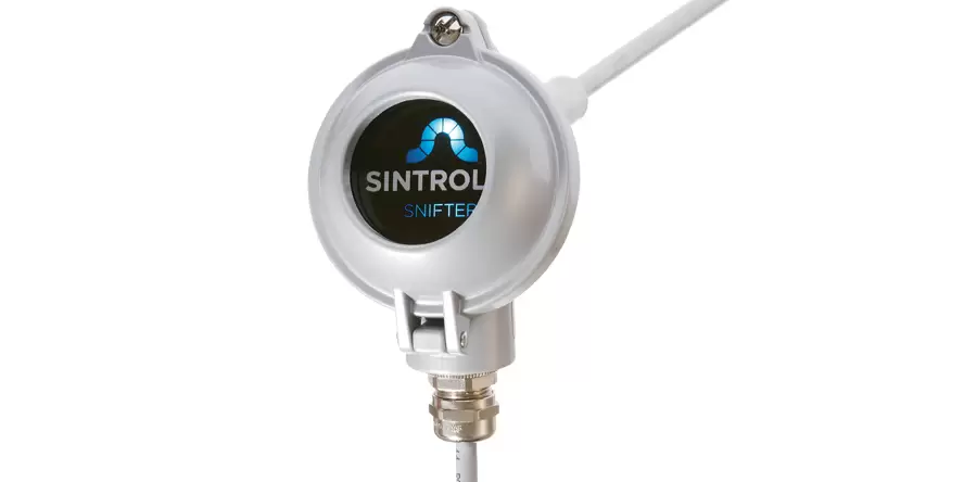 Dust detector snifter